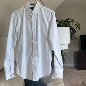 Banana Republic Non-Iron White Dress Shirt